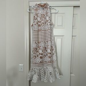 Julian Chang White Marlene Dress